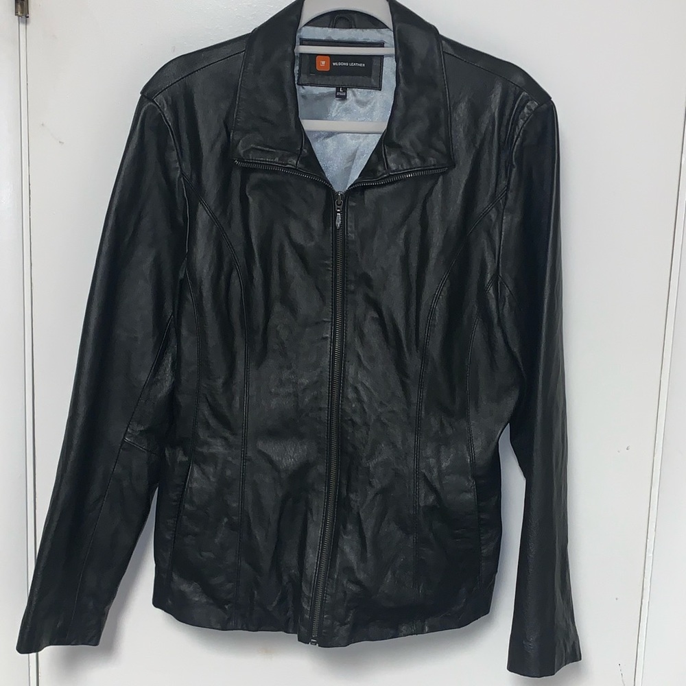 Wilson’s Leather Coat; women’s; Size : Large
